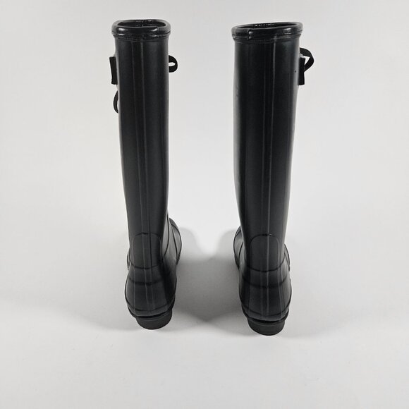 Nicole Miller New York Women's Size 9 Combat Rain Boots - Picture 5 of 7